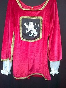 Kids Costumes to Hire - Medieval Knights Top - child